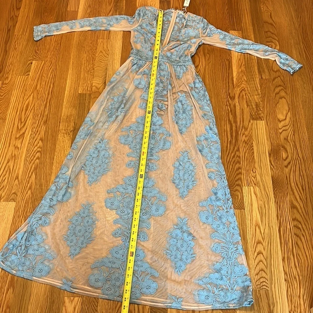 NWT Free People X For Love & Lemons Temecula Maxi Dress size XS